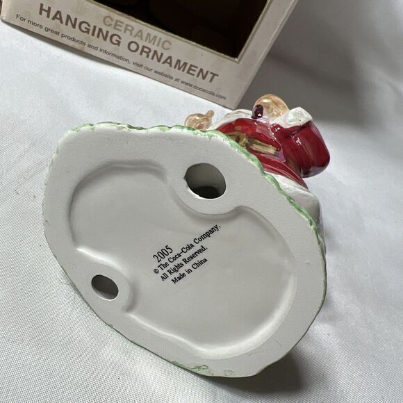 Coca Cola Ceramic‎ Christmas Ornament - Picture 8 of 16